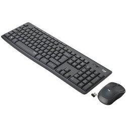 Logitech Mk295 Silent Wireless Combo Teclado Ratón Incluido Usb Qwerty Italiano Grafito