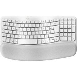 Logitech Wave Keys Teclado Rf Wireless + Bluetooth Qwerty Italiano Blanco