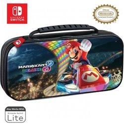 Funda Para Nintendo Switch Modelo Mario Kart Deluxe 8 Color Gris