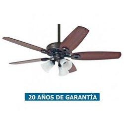 Ventilador De Techo Con Luz Hunter 50562 Builder Plus 132 Cereza O Nogal / Bronce