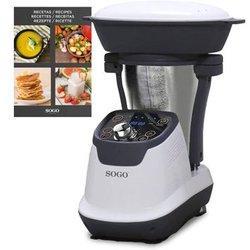 Robot De Cocina Multifuncion 400w (motor) 800w (calentamiento)