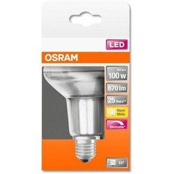 Bombilla Foco R80 Led - 9,6 W E27 - Blanco Cálido Osram