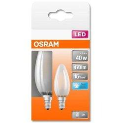 Set De 2 Bombillas Led Vela - 4w E14 - Blanco Frío Osram