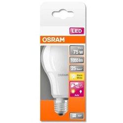 Bombilla Estándar Con Sensor De Luz Led Star + 10 W E27 Osram