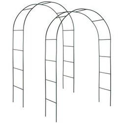 2 Arco Para Enredaderas Aprox. 240cm