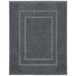 Alfombra De Baño Plaza Gris Oscuro 60x80 Cm Kleine Wolke