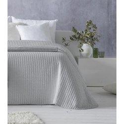 Colcha HOSTELINE AGNES (Gris Perla - 250 x 270 cm)