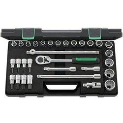 50/54/25/6 socket wrench set 1/2 cuadrado