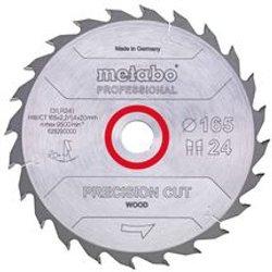 Metabo Hoja De Sierra "precision Cut Wood - Professional", 165x20 Z42 Di 15° (628291000)