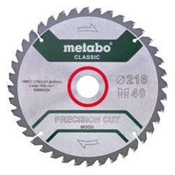 Metabo Hoja De Sierra "precision Cut Wood - Classic", 305x30 D56 Di 5°neg /b (628657000)