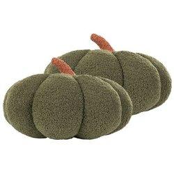 Conjunto de 2 cojines de bouclé verde ⌀ 35 cm BELIANI Munchkin