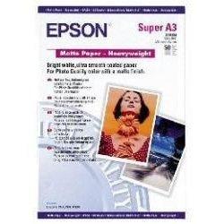 Papel EPSON Mate Heavyweight A3+,167g/M2, 50 hojas