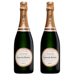 Estuche 2 Laurent-perrier La Cuvée Champagne 0 Cl. o