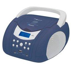 RADIO CD NEVIR NVR483UB BLUETOOTH AZUL BLANCO