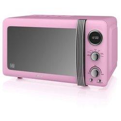 Swan Retro Sm22030lpneu Microondas Digital 20L 800W Rosa