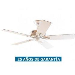 Ventilador De Techo Hunter Savoy 24526 Blanco O Roble Claro / Blanco