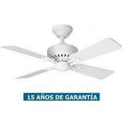 Ventilador De Techo Hunter 24170 Bayport 107 Blanco O Roble Claro / Blanco