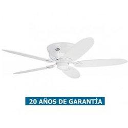 Ventilador De Techo Hunter 24377 Low Profile Blanco O Arce / Blanco