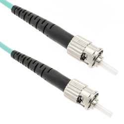 Cable de Fibra Óptica BEMATIK Multimodo Om4 Mmf Simplex 50?m/125?m St-St 25M