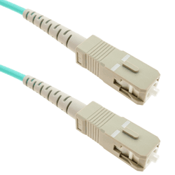 Cable de Fibra Óptica BEMATIK Multimodo Om4 Mmf Simplex 50?m/125?m Sc-Sc 25M