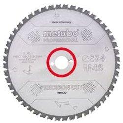 Metabo 628228000 hoja sierra hw ct 305x2,4x30 dientes 60 di 5° negativos