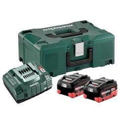 Metabo Batería Basis 2x 18v 8.0ah Lihd + Asc Ultra