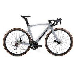 Bicicleta De Carretera De Carbono Lobito Rv08 Gris Talla 45