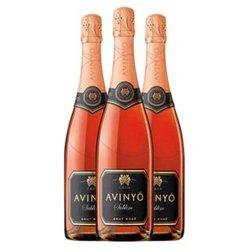 Avinyo Caves Sublim Rose Brut Cava Reserva 75 Cl 12% Vol. (pack De 3 Unidades)