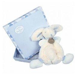 Doudou Cie Doudou Blue Candy Rabbit