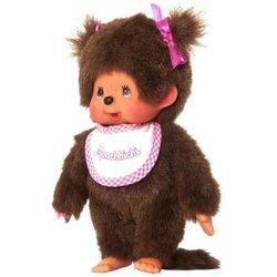 Babero Niña Monchhichi Rosa 20 Cms