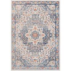 Alfombra Exterior/Interior Azul/Beige 160x213 cm