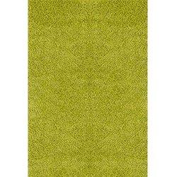 Surya alfombra shaggy moderna verde 100x200