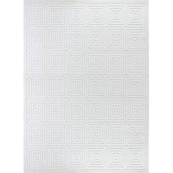 Surya alfombra escandinava moderna interior/exterior blanco 160x220