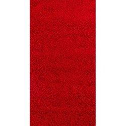 Surya Alfombra shaggy moderna rojo 200x290