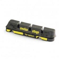 Swissstop Kit 4 Zapatas Flash Negro Carbono