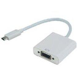 MCL USB31-CM/40FCE adaptador de cable USB 3.1 ? VGA Blanco