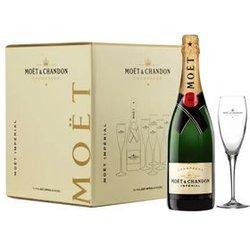 Moet & Chandon Brut Imperial Pack All In One + 6 Copas Francia Champagne 75 Cl. 12.0o