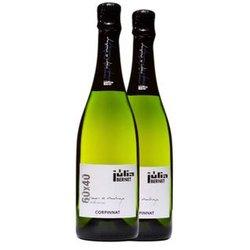 Júlia Bernet 60x40 Brut Nature Cava 75 Cl 12.5% Vol. (pack De 2 Unidades)