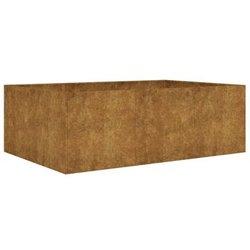 Jardinera Acero Corten 120x80x40 Cm Vidaxl