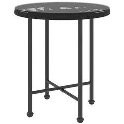 Mesa De Comedor VIDAXL Negro Acero (50x55 )