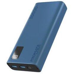 Powerbank 20000mah Usb-a Dual Usb-c Promate Bolt-20pro Azul