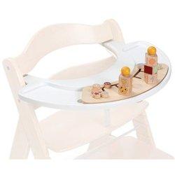 Clasificador De Formas De Madera Con Bandeja Alpha Play Sorting Set Giraffe White De Huack Para Alpha+