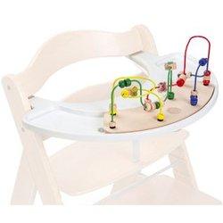 Juego Móvil De Madera Con Bandeja Alpha Play Moving Set Water Animals White De Para Trona Alpha HAUCK