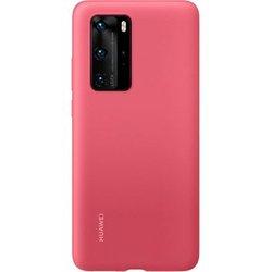 Funda Huawei Tpu Para P40 Pro Color Rojo Modelo 51993805 Nuevo