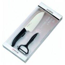 Kyocera Set Blister Cuchillo 14+pelador, Negro