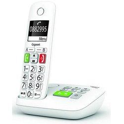 Teléfono inalámbrico Dect blanco con contestador E290A