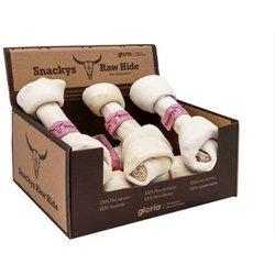 Snack Para Perros Gloria Snackys Rawhide 20-23 Cm Nudo 6 Unidades