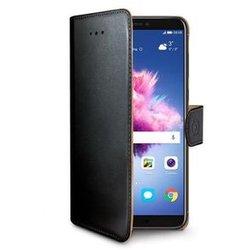 Funda Folio para Huawei P Smart+ CELLY Piel Negro