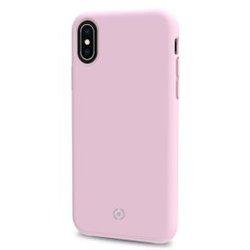 Funda para iPhone XS Max CELLY Silicona Rosa