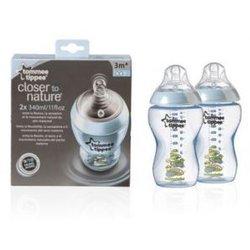 Tommee Tippee Biberon 260ml + 260ml Pack Duplo Azul